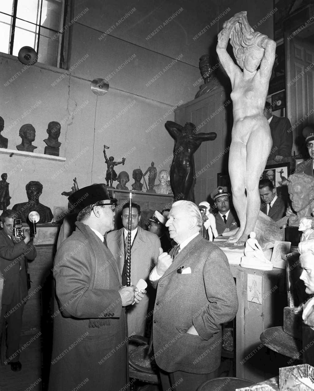 Külkapcsolat - Ahmed Sukarno indonéz elnök Magyarországon