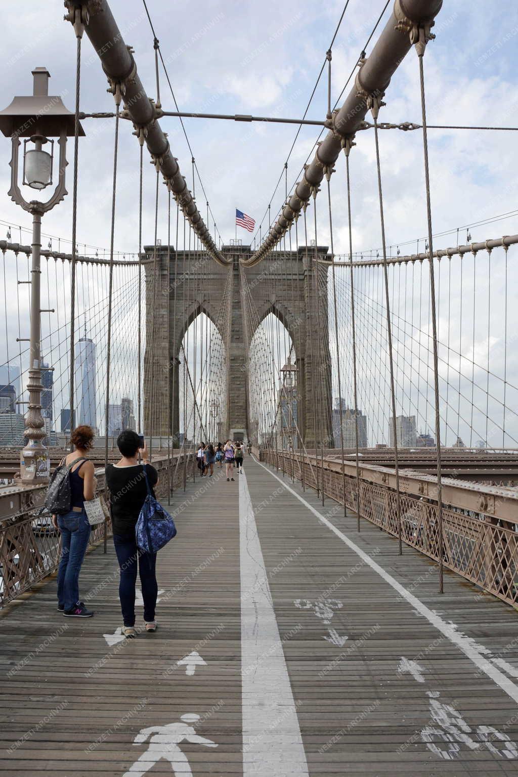 Városkép - New York - Brooklyn Bridge
