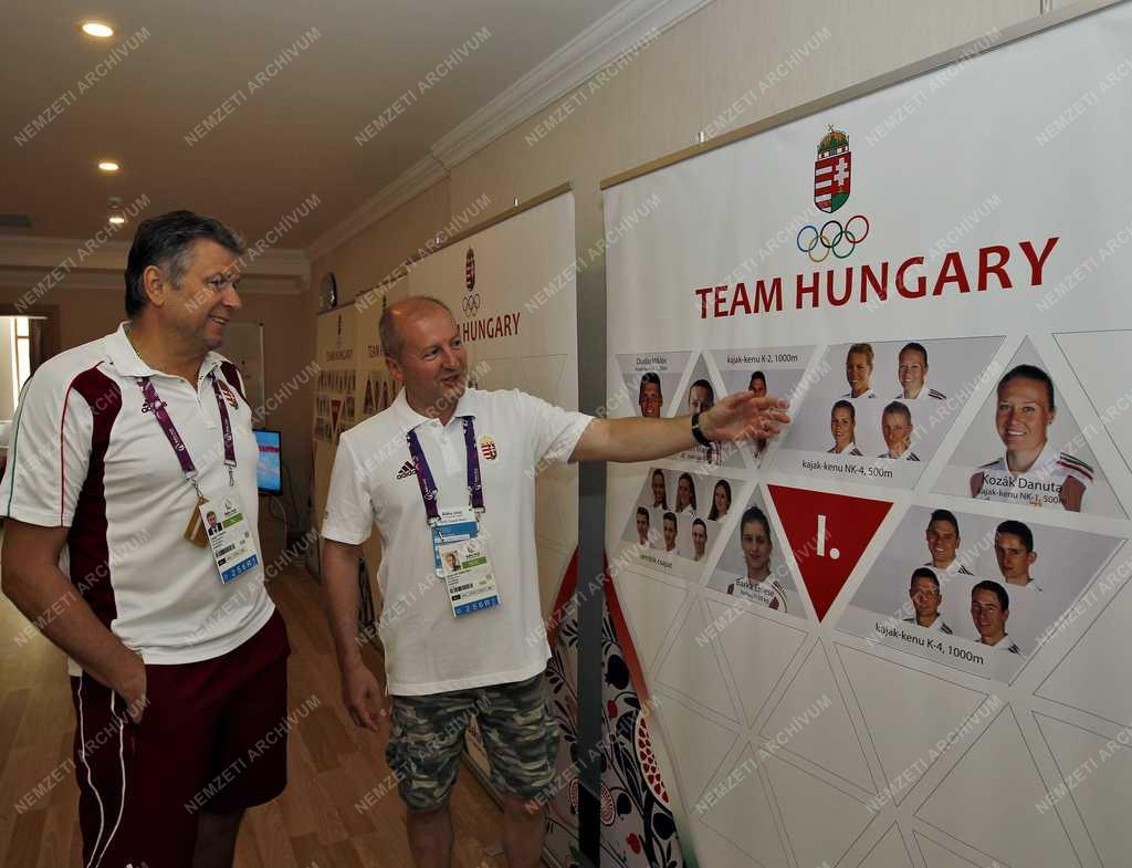 Európa Játékok - Simicskó István látogatása