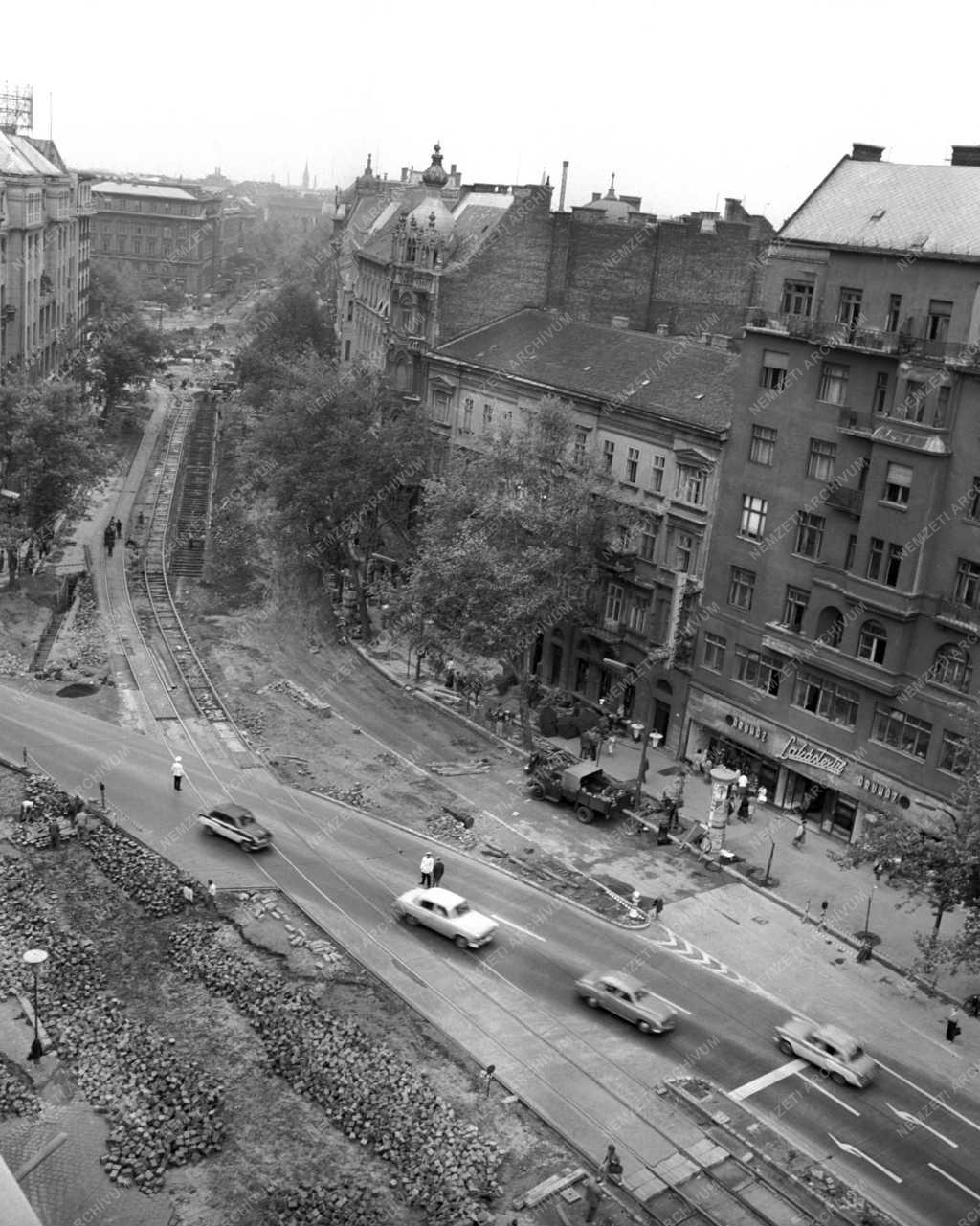Városkép - Közlekedés - A fővárosi Tanács körút