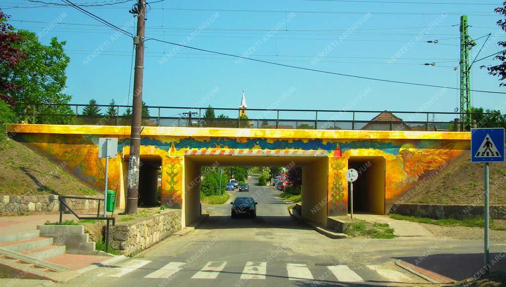 Táj, város - Verőce - Aluljáró