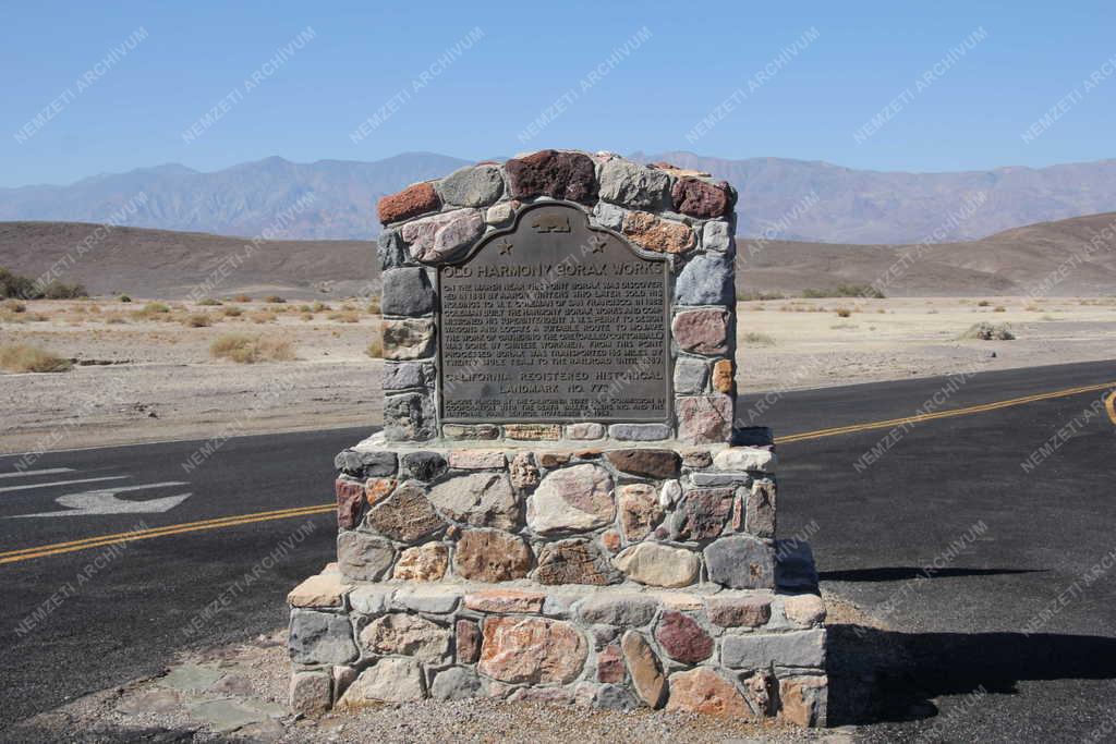 Emlékmű - Death Valley Nemzeti Park