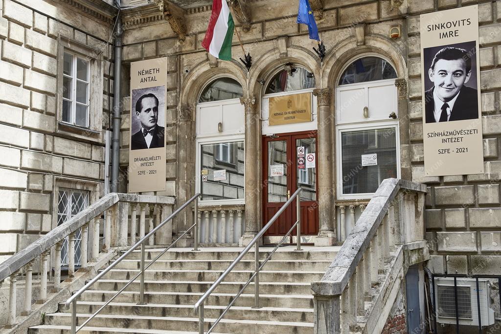 Oktatás - Budapest - Színház- és Filmművészeti Egyetem Szentkirályi utcai épülete