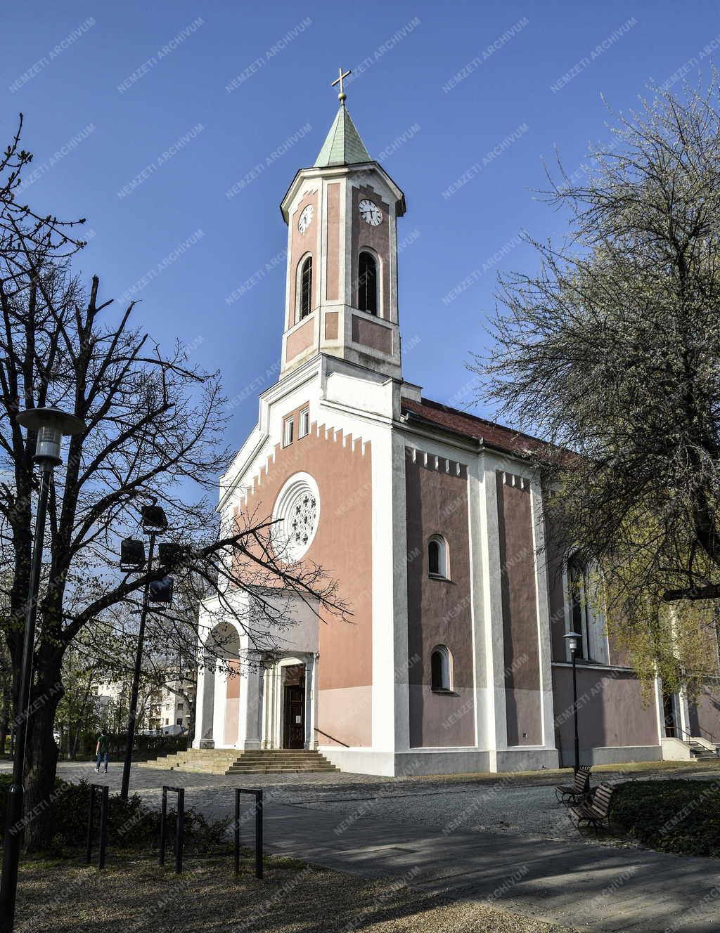 Városkép - Budapest - Csepeli Kisboldogasszony-templom