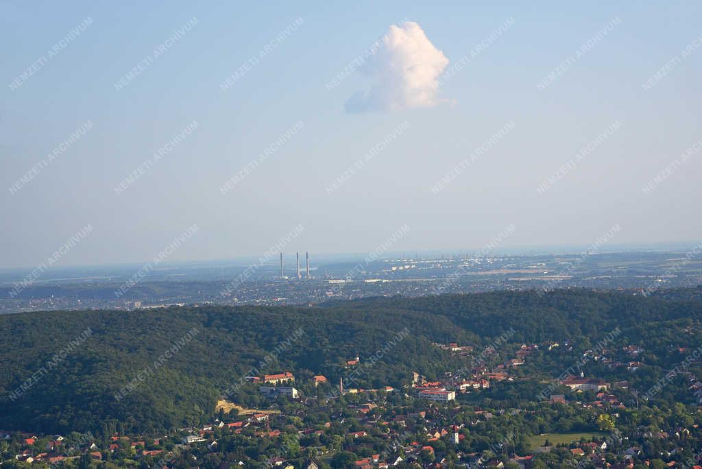 Légi felvétel - Törökbálint - Családi házak