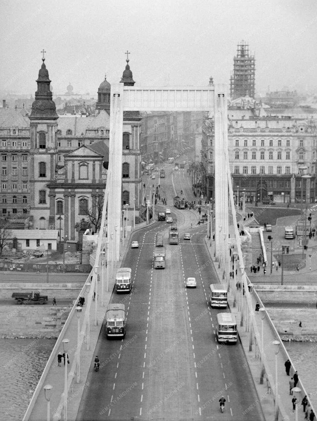 Városkép - Budapest - Erzsébet híd