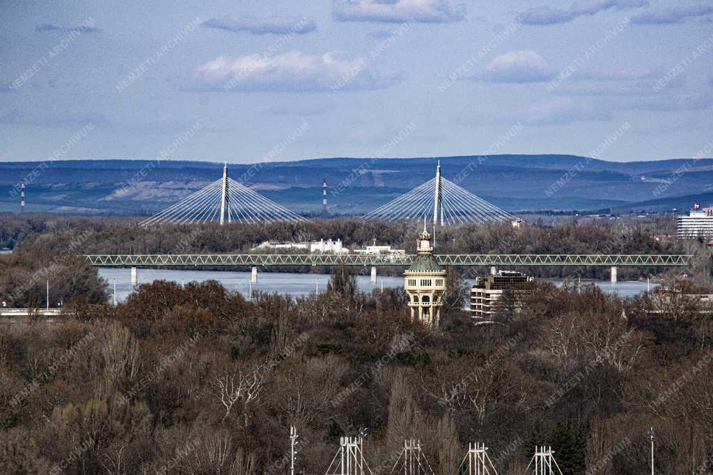 Városkép - Budapest - Dunai hidak