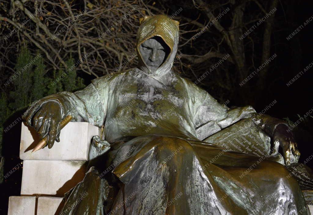 Városkép - Budapest - Anonymus szobra 