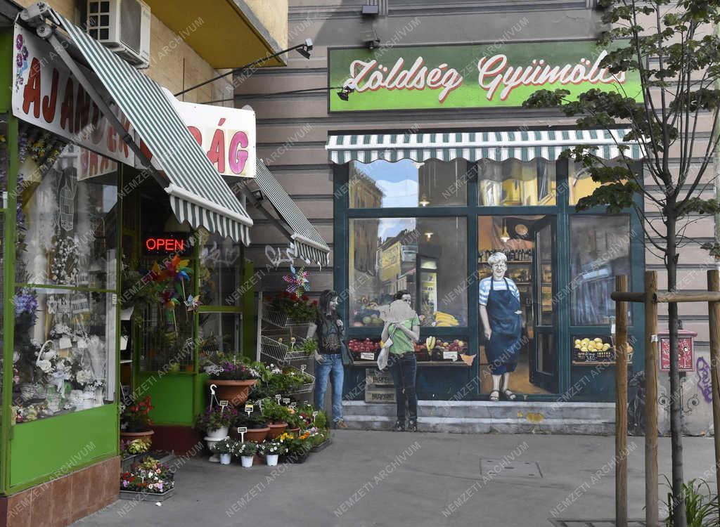 Városkép - Budapest - Dob utca