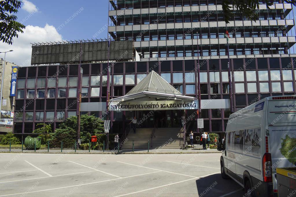 Épület - Budapest - Nyugdíjfolyósító Igazgatóság