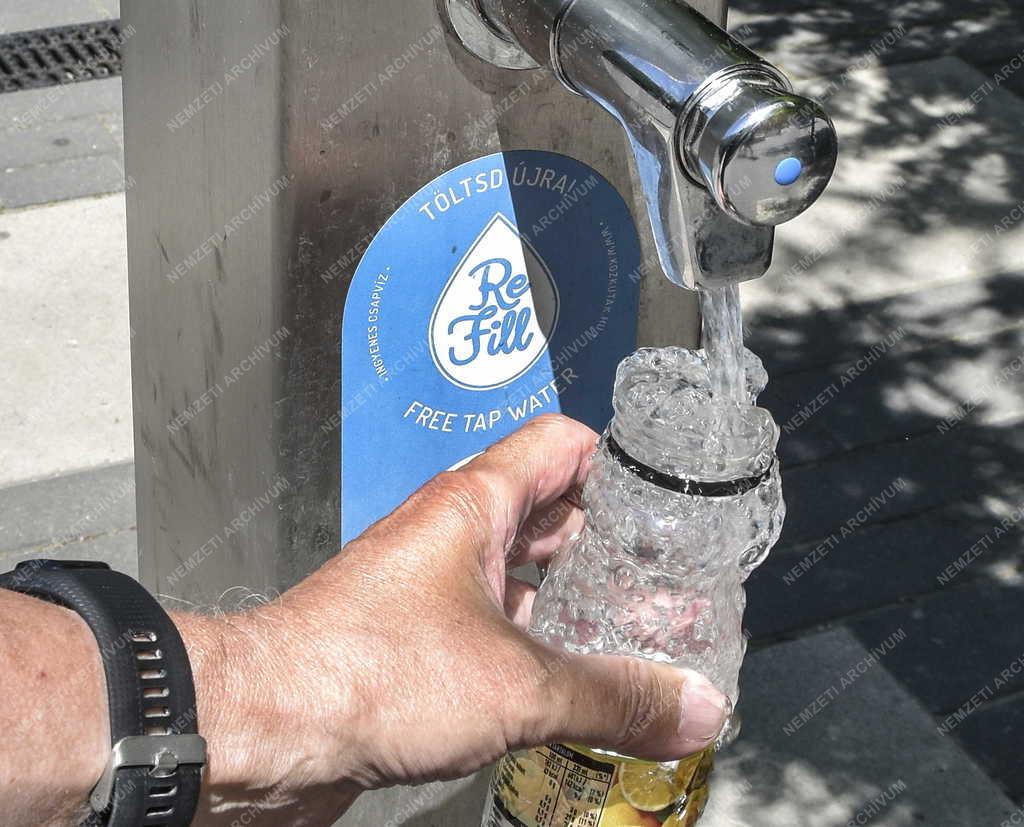 Közmű - Refill - Töltsd újra, ingyenes csapvíz