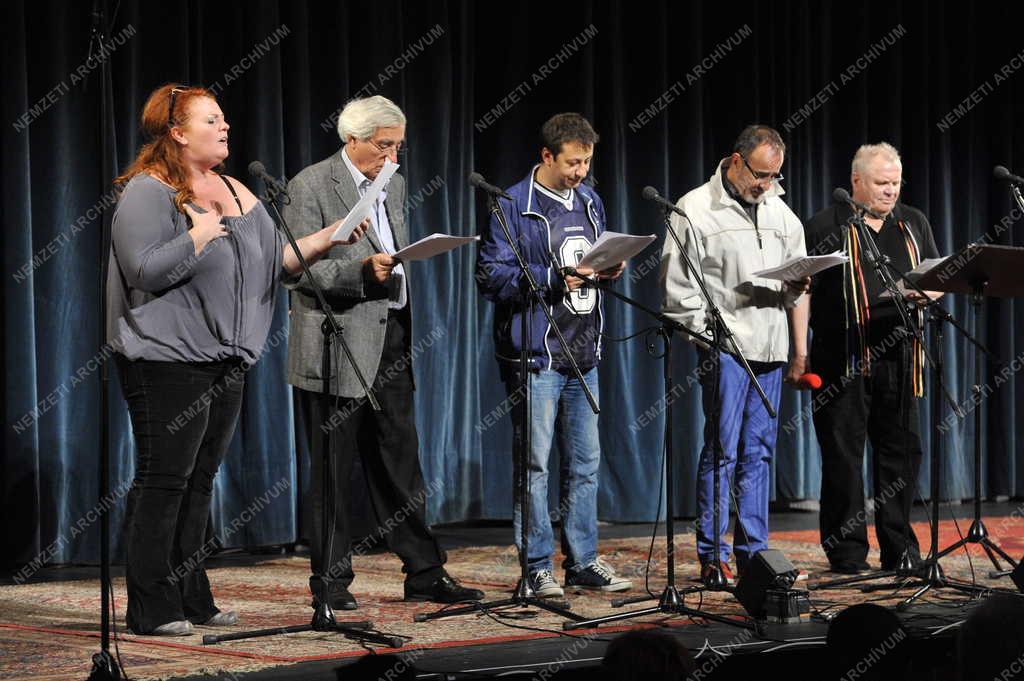 Rádió - Rádiókabaré felvétele