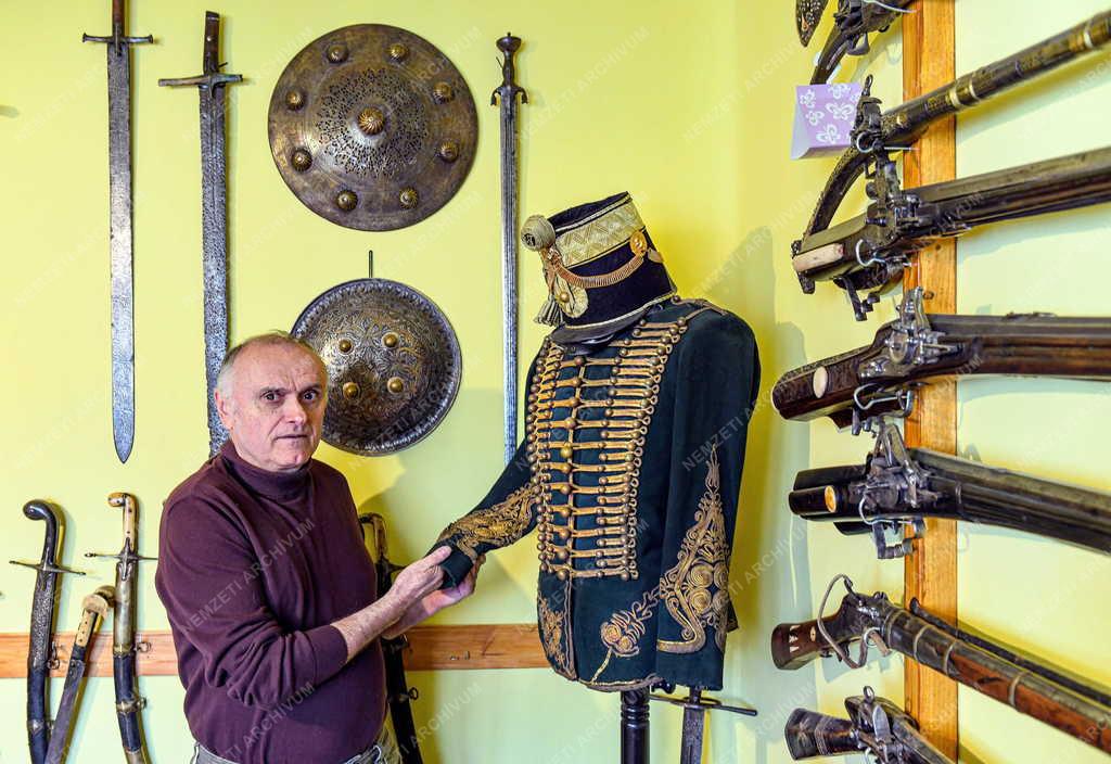 Kultúra - Történelmi fegyvergyűjtemény Felsőtárkányban