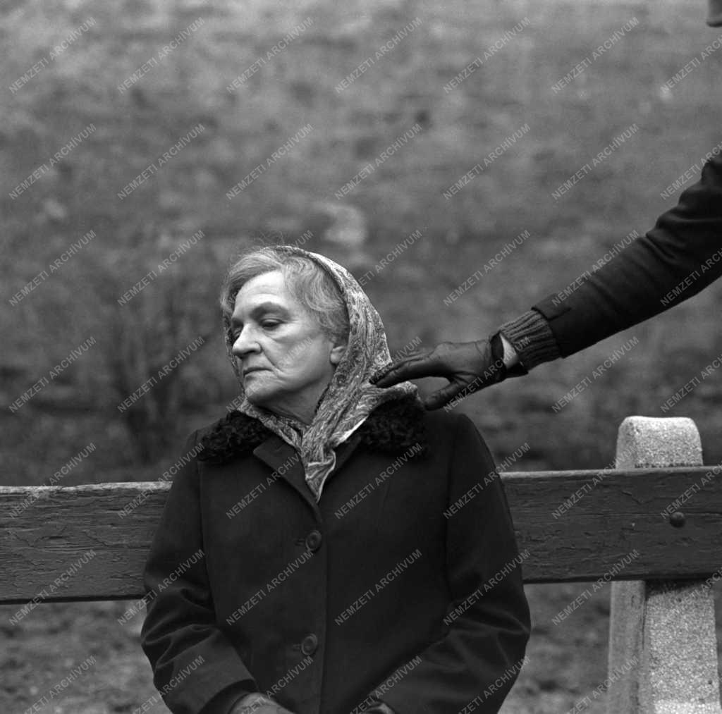 Kultúra - Film - A téglafal mögött c. tv film forgatása
