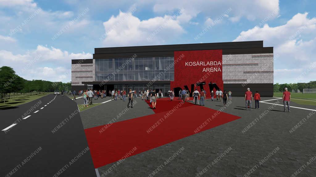 Elhelyezték a DVTK új sportcsarnokának alapkövét Miskolcon