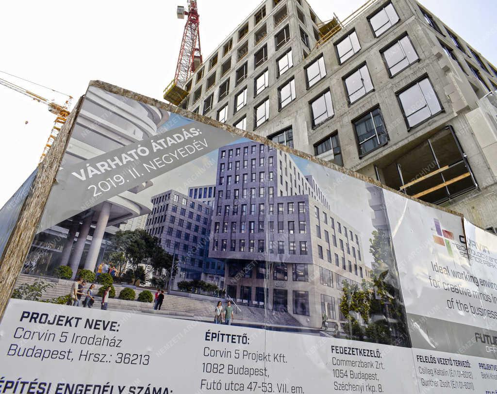 Városkép - Budapest - Corvin negyed