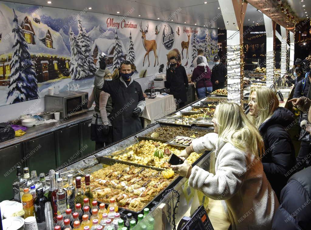Városkép - Ünnep - Budapest  - Adventi Ünnep a Bazilikánál