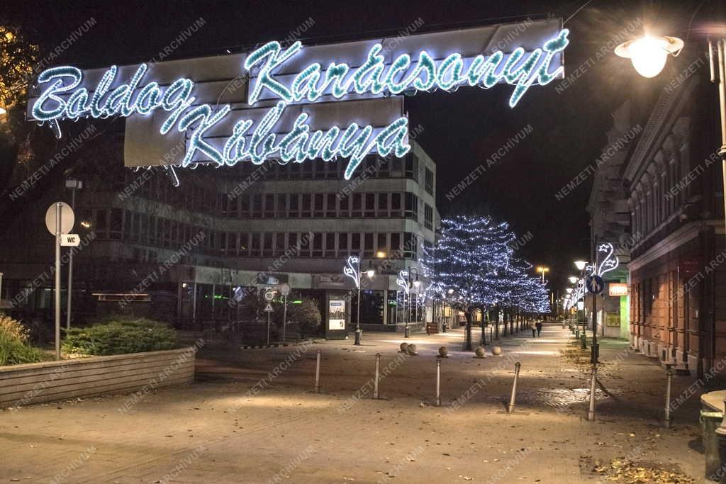 Városkép - Budapest - Karácsonyi díszkivilágítás