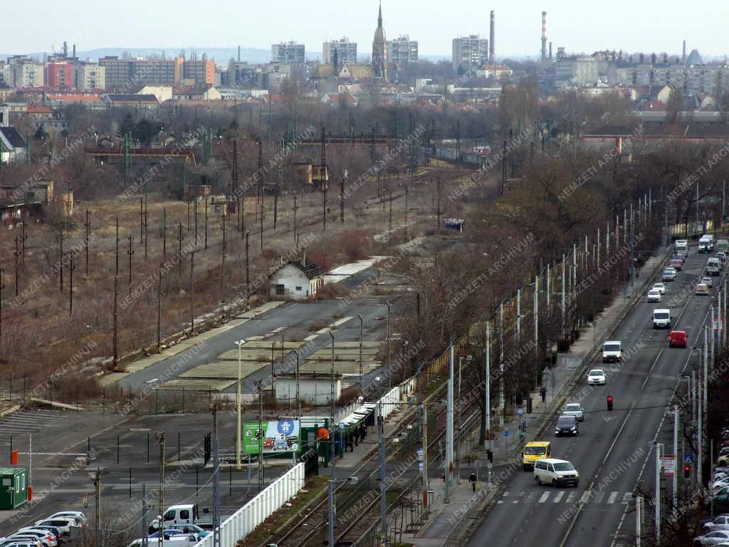 Városkép - Budapest - A megszűnt Józsefvárosi piac 