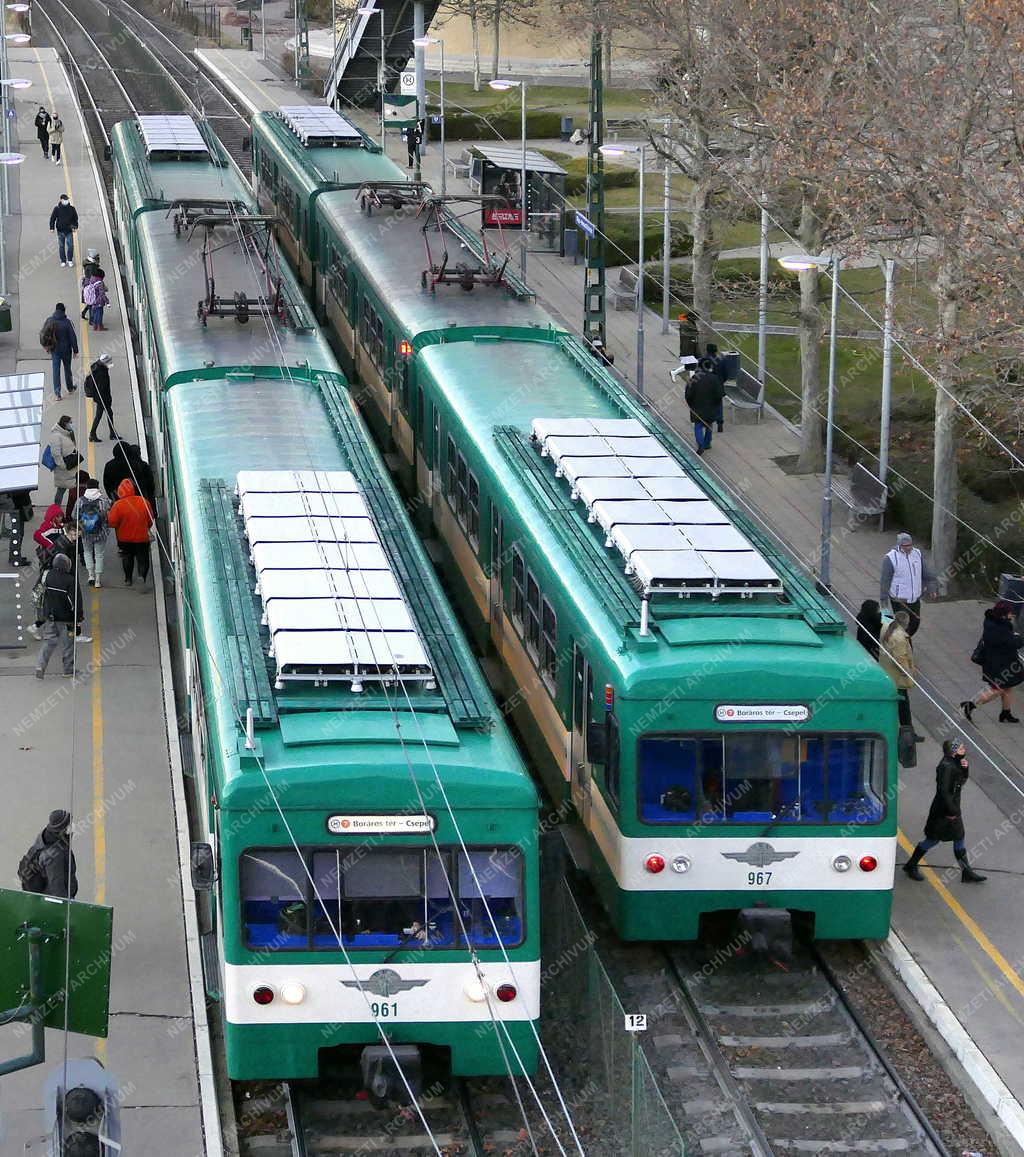 Közlekedés - Budapest - Csepeli HÉV