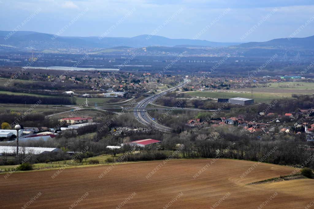 Tájkép - Mogyoród - Kilátás a Szent László kilátóból