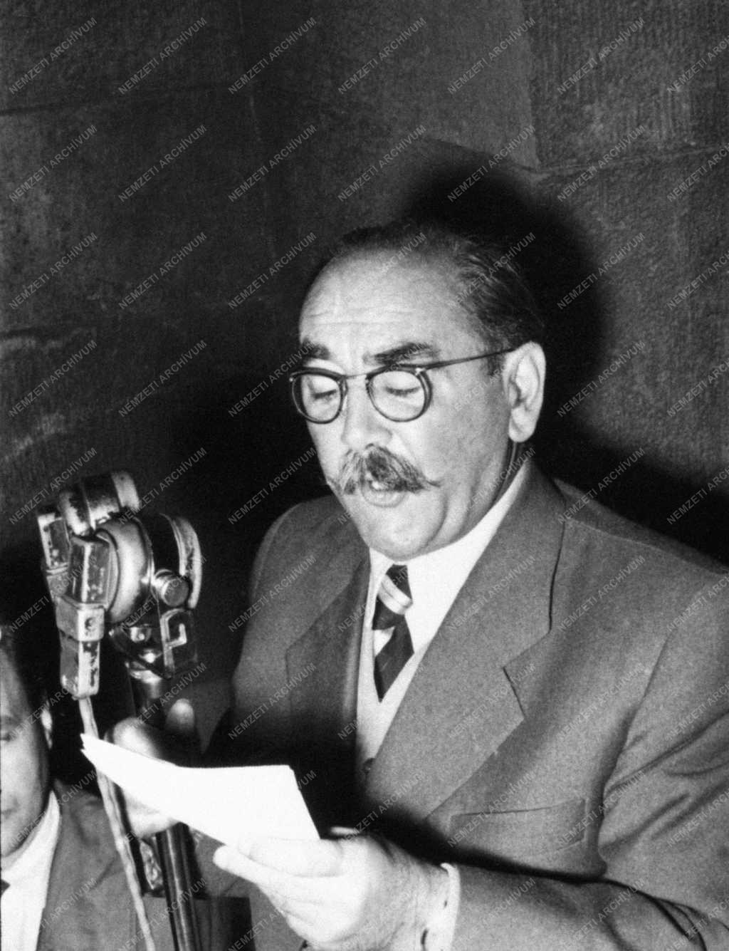 Belpolitika - '56-os forradalom - Nagy Imre beszéde