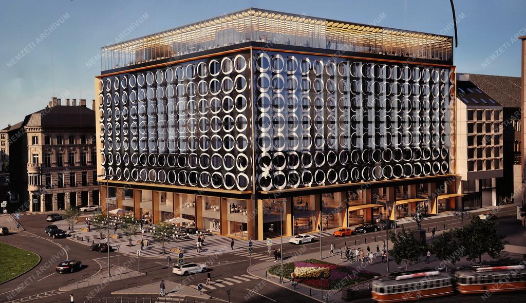 Épületfelújítás - Sofitel Hotel