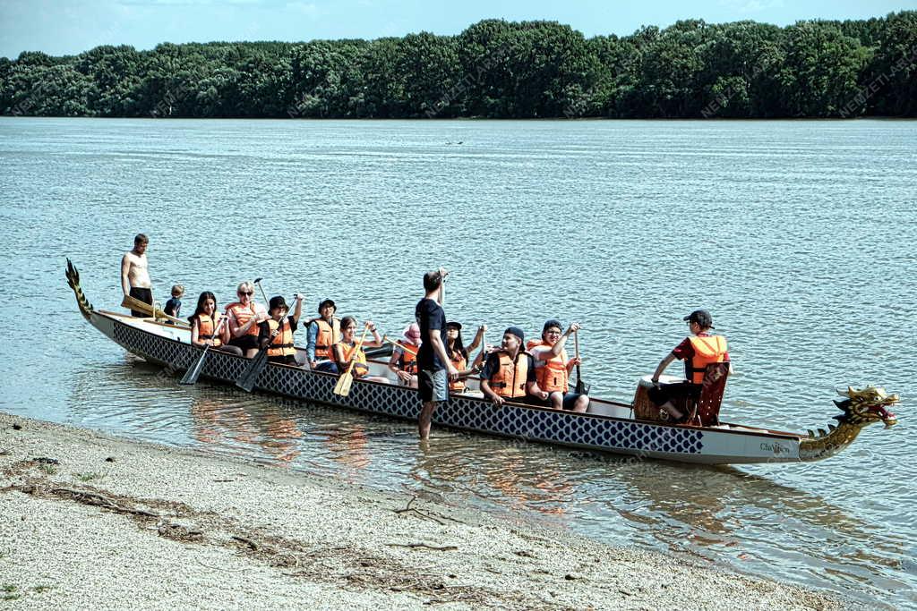 Szabadidő - Verőce - Sárkányhajó túra