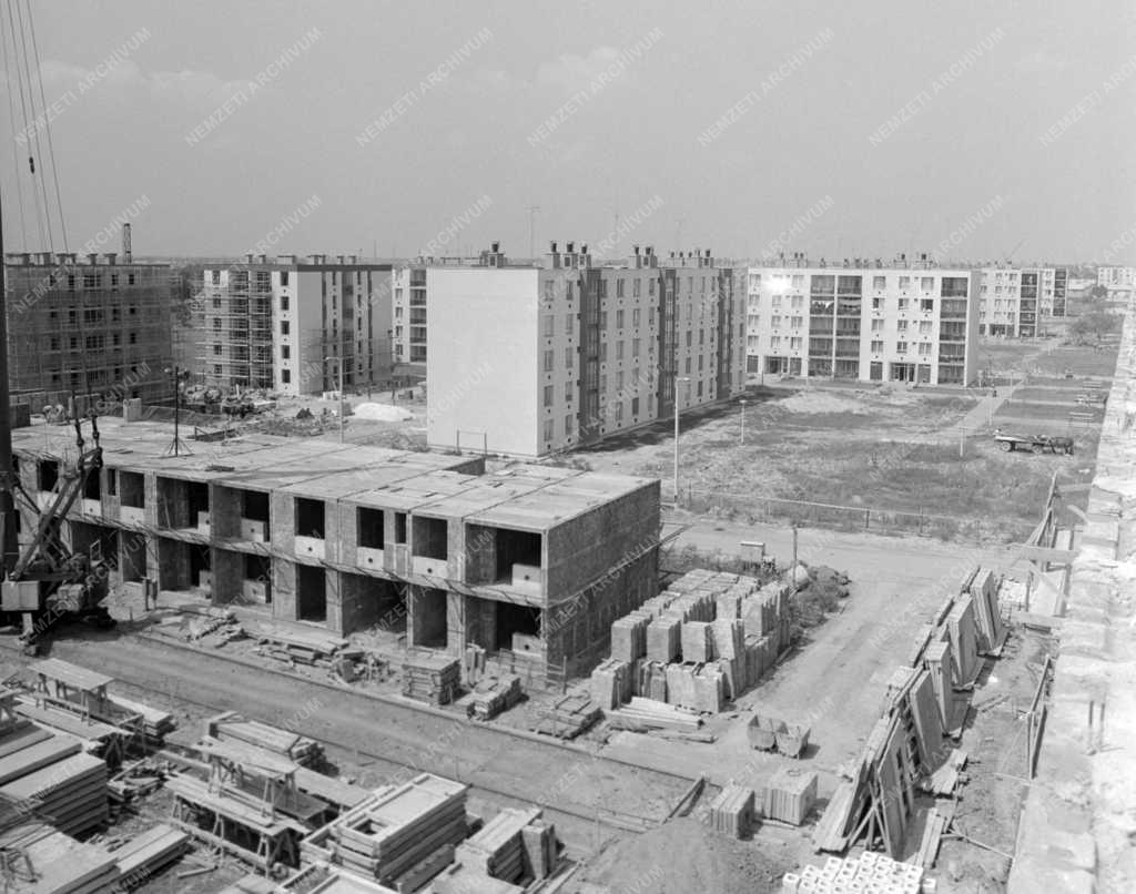 Városkép - Ipar - Békéscsaba Lencsési úti lakótelepe