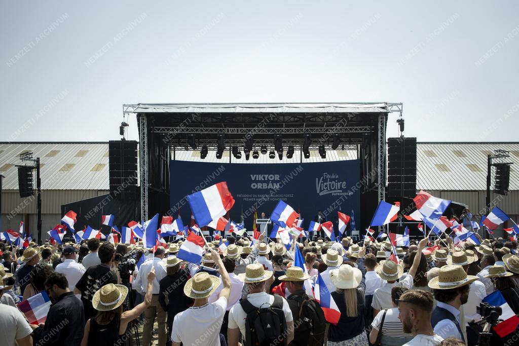 Orbán Viktor a Patrióták Európáért pártcsalád nagygyűlésén