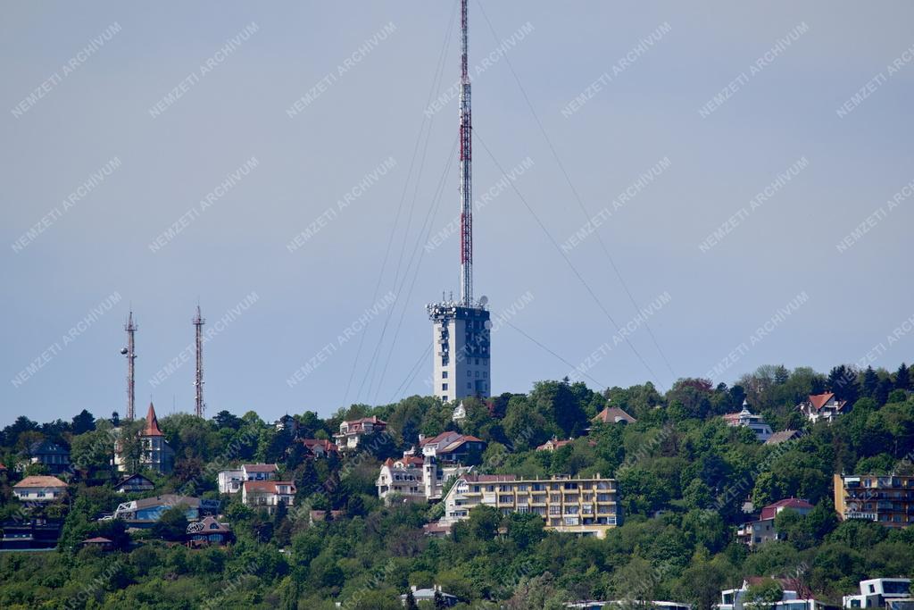 Távközlés - Budapest - Széchenyi-hegyi adótorony
