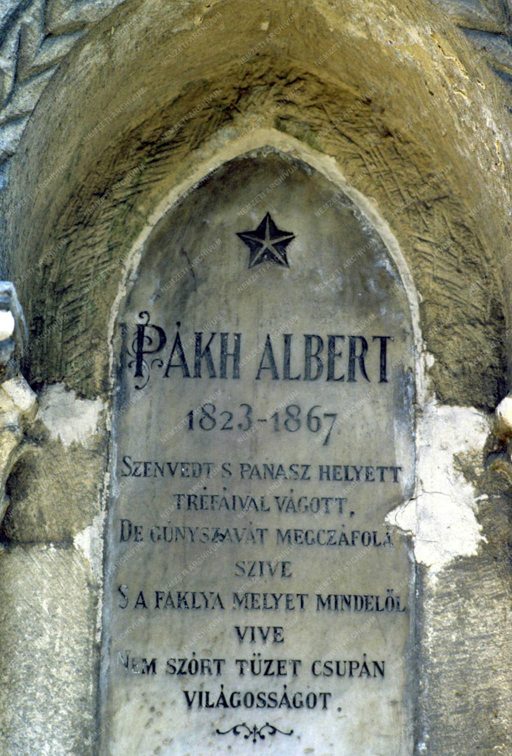 Kerepesi temető - 1848-as sírok