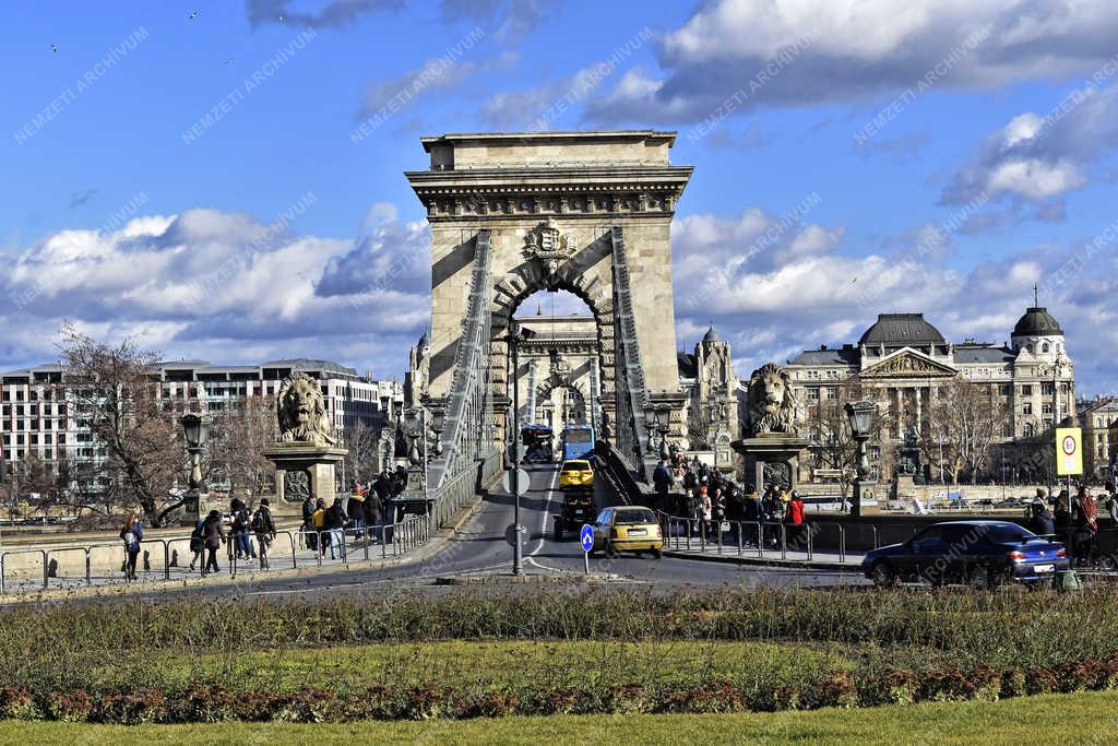 Városkép - Budapest - Széchenyi lánchíd