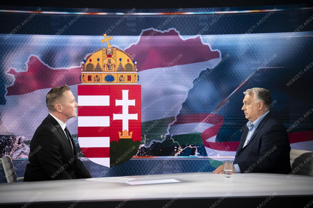 Orbán Viktor interjúja a TV2 Tények című műsorában