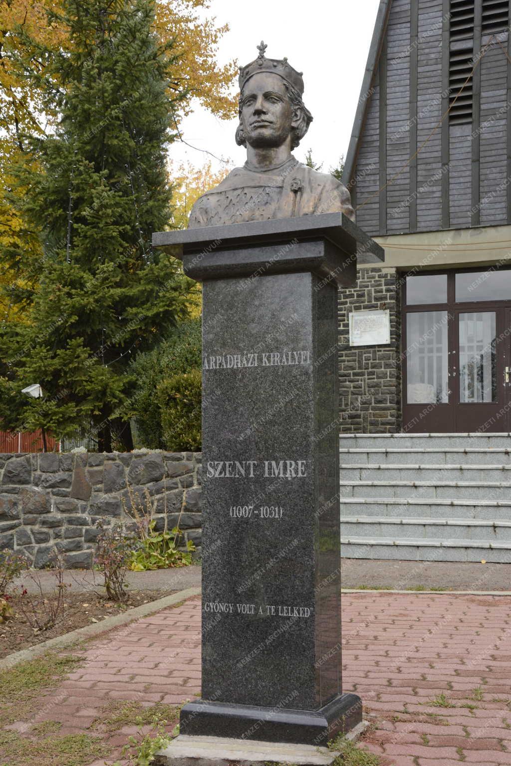 Műalkotás - Mátraszentimre - Szent Imre herceg szobra