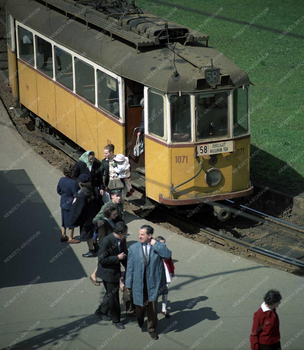 Városkép - Életkép - Tavasz a fővárosban