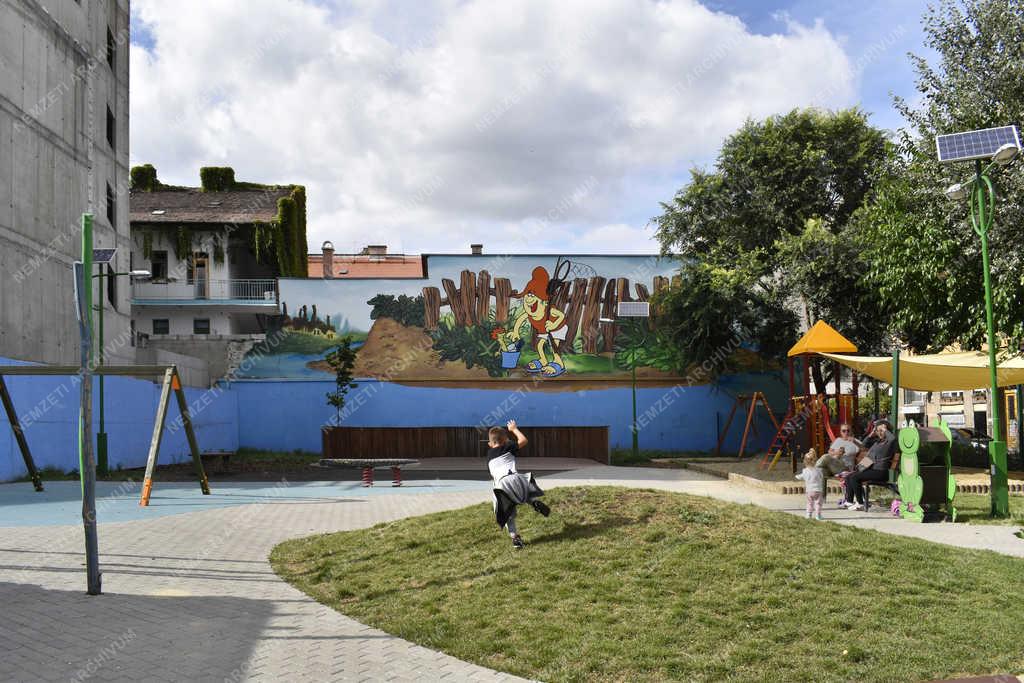 Városkép - Budapest - Nagy Ho-ho-ho horgász játszótér