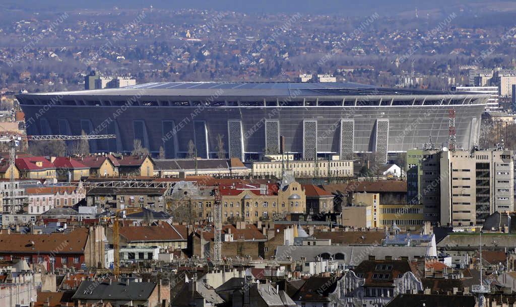 Városkép - Budapest - Az új Puskás-stadion