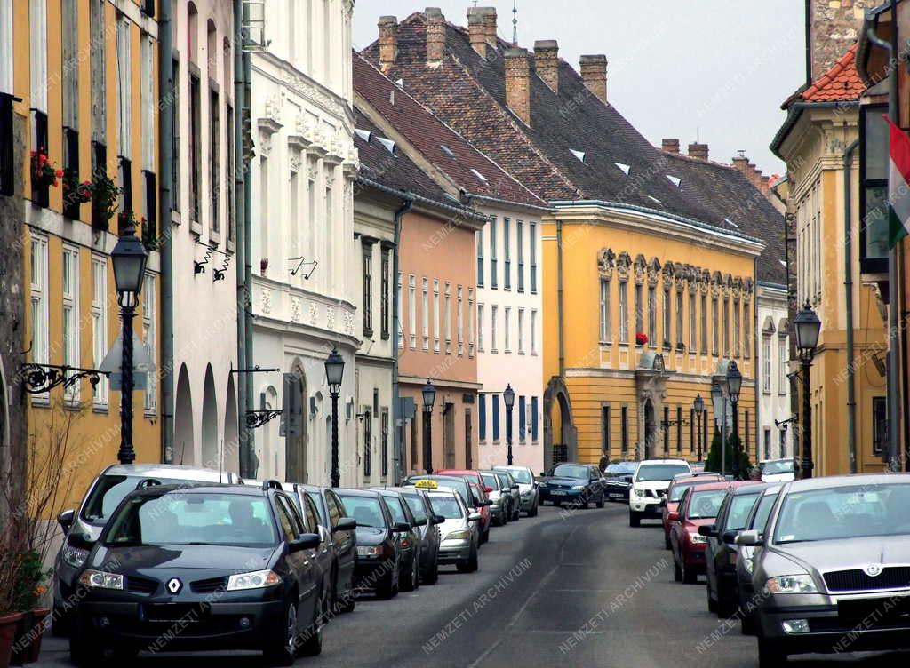 Városkép - Budapest - Az Úri utca a Budai Várban 