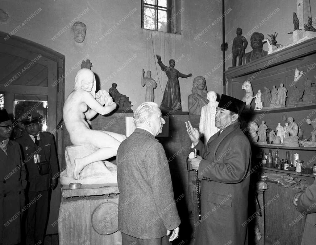 Külkapcsolat - Ahmed Sukarno indonéz elnök Magyarországon