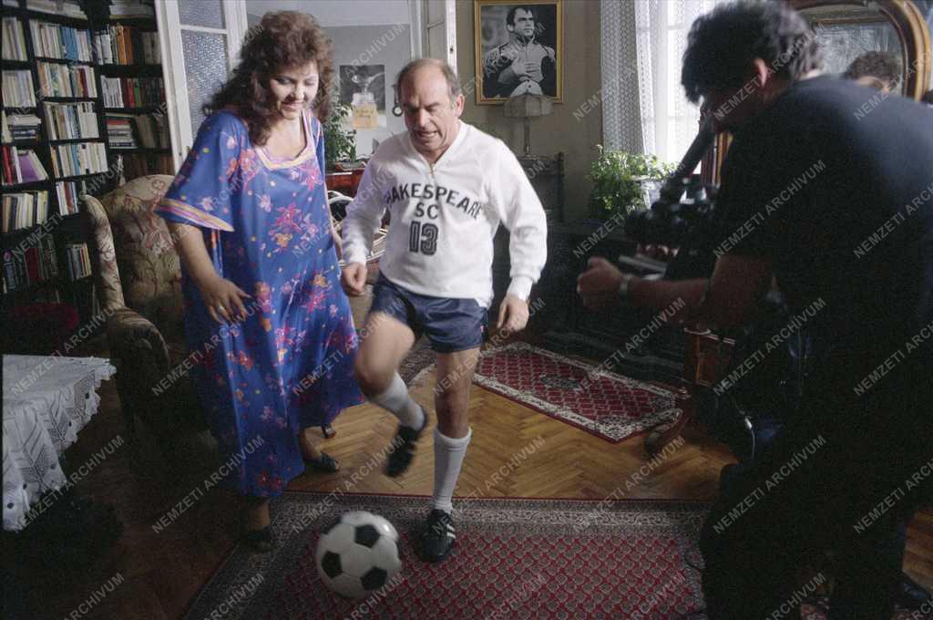 Filmművészet - A Linda című tévésorozat forgatása