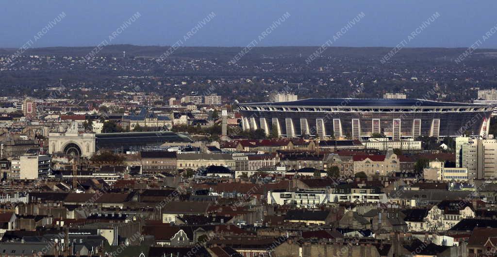 Városkép - Budapest - Látkép a Gellért-hegyről