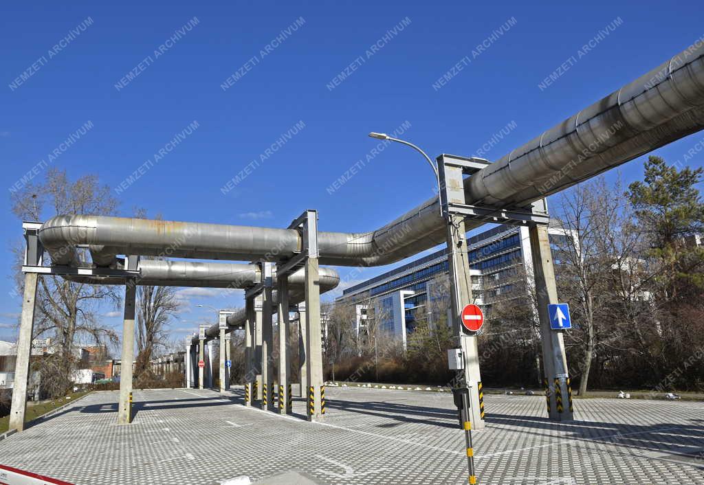 Energia - Budapest - Távhővezeték Újbudán