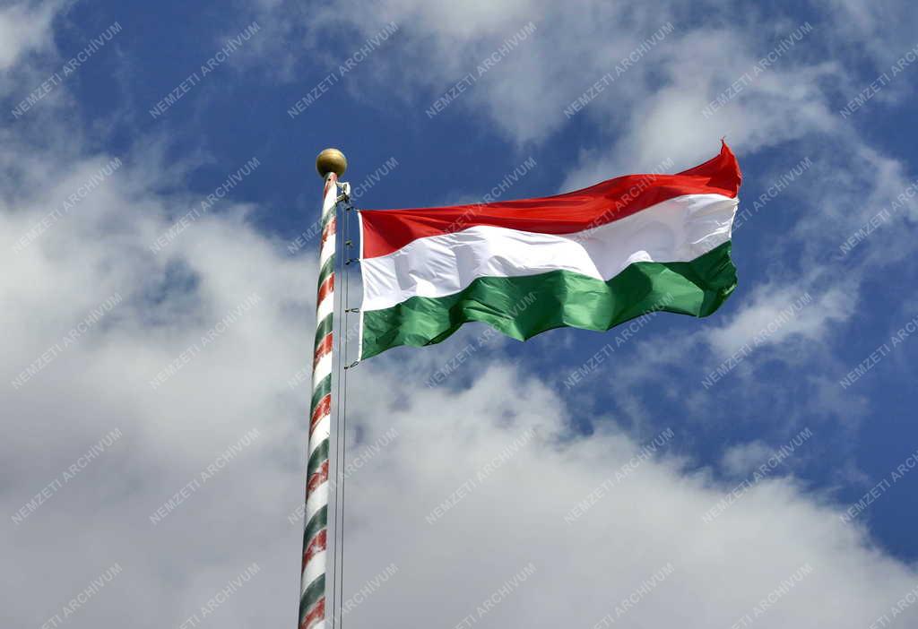 Jelkép - Magyar nemzeti lobogó