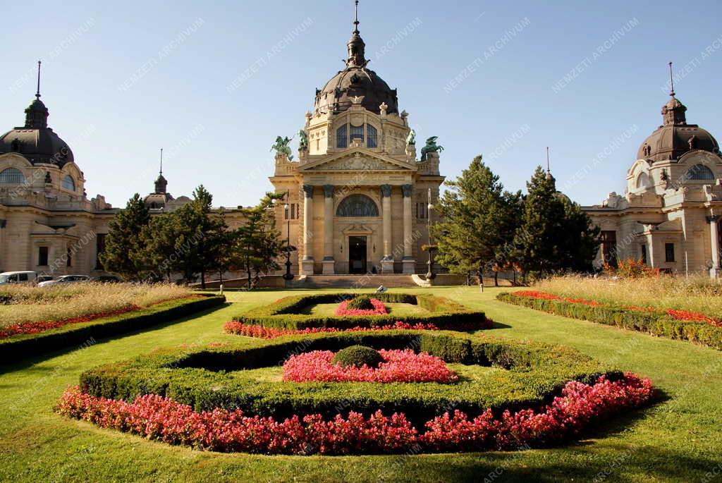 Táj, város - Budapest - Virágoskert 