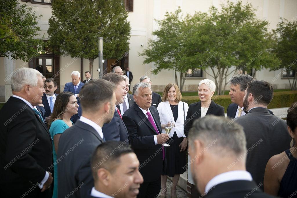 Orbán Viktor fogadást adott a CPAC amerikai résztvevőinek 