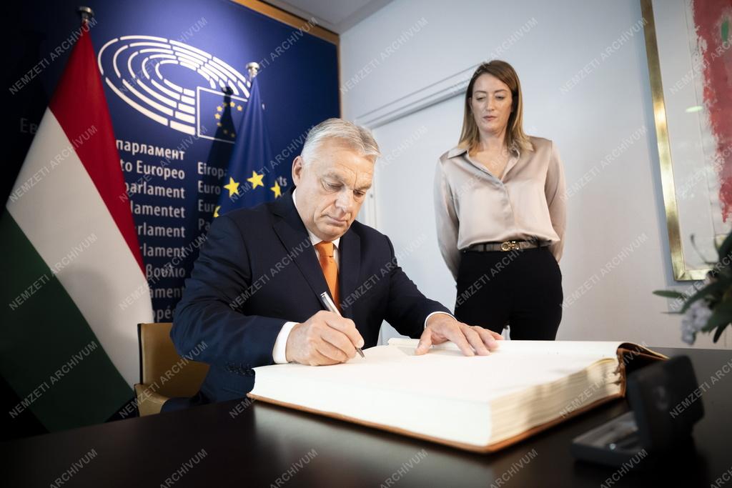 EU-elnökség - Orbán Viktor ismertette a magyar uniós elnökség programját az Európai Parlament ülésén