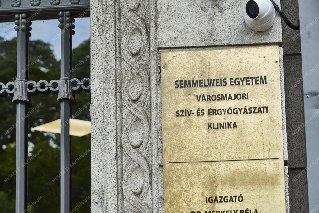 Egészségügy - Budapest - Városmajori Szív- és Érgyógyászati Klinika