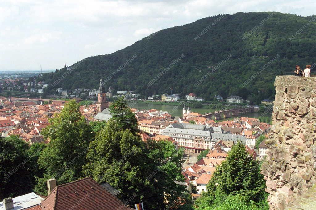 Németország - Heidelberg városképe