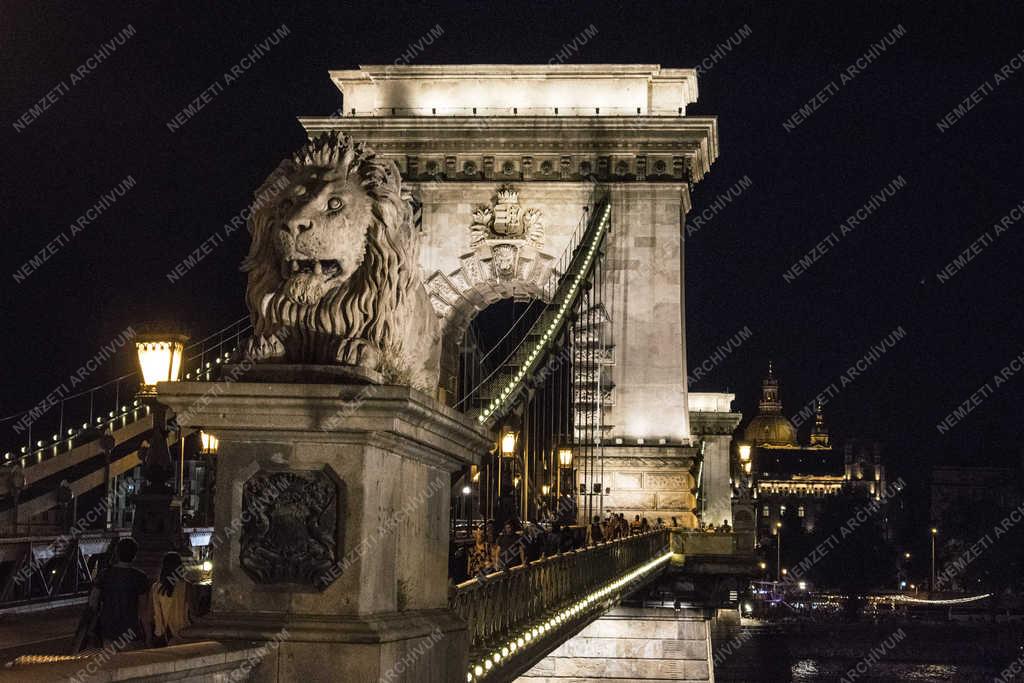 Városkép - Budapest - Lánchíd